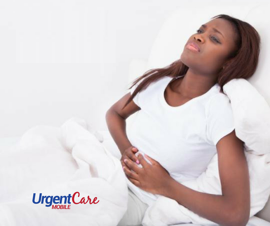 Lady with Abdominal Pain - Urgent Care Mobile